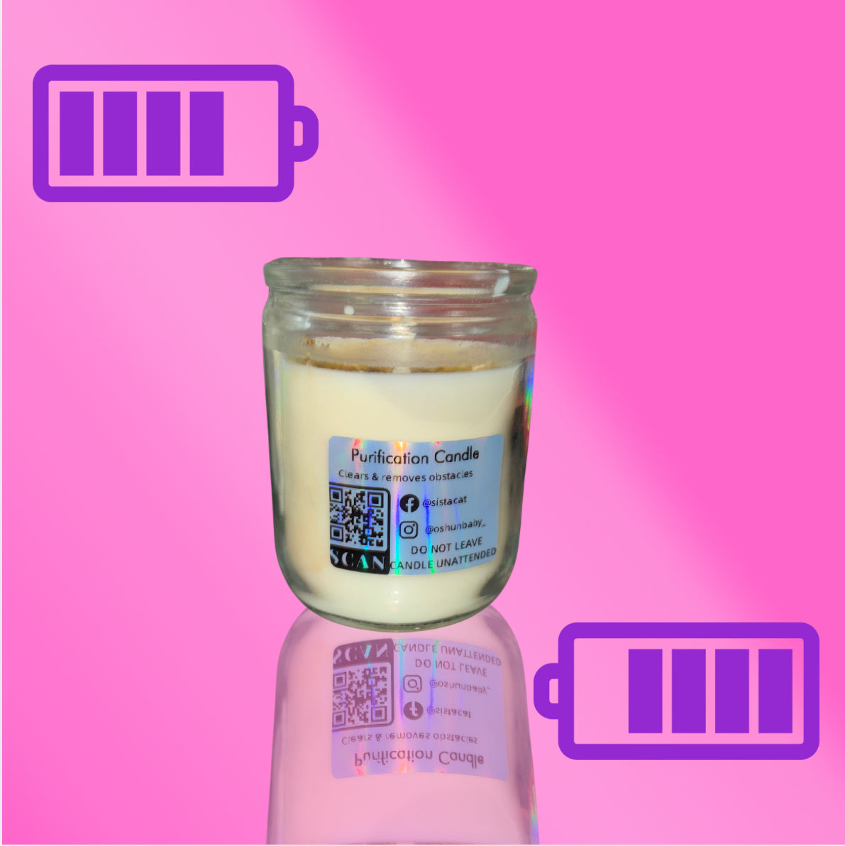 Purity Shift Infused Candle