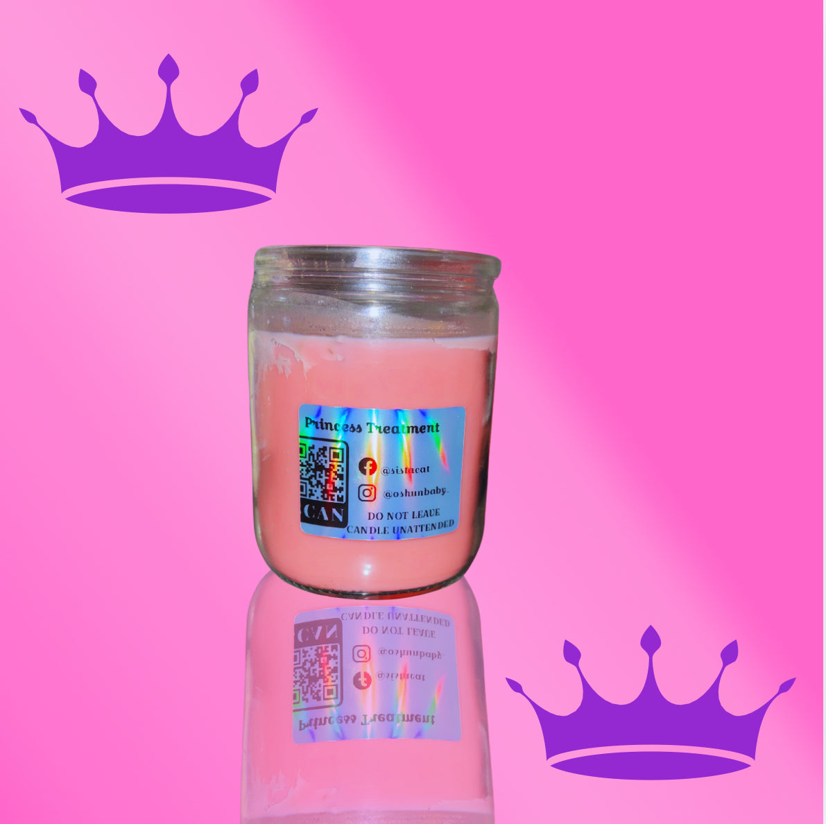 Princess Treatment Infused Candle